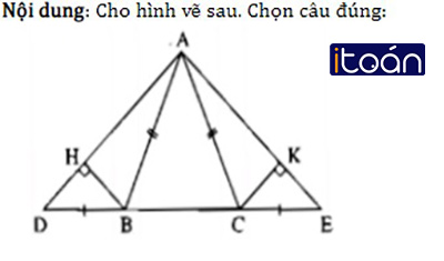Trường hợp bằng nhau tam giác vuông