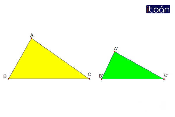 Khái niệm hai tam giác đồng dạng