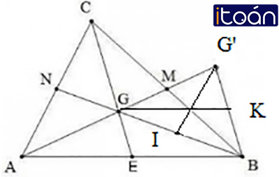 Tính chất đường trung tuyến của tam giác
