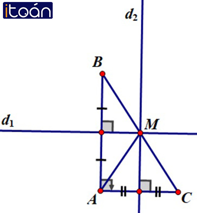 Tính chất ba đường trung trực của tam giác