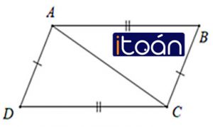 Bài tập tự luyện 1 Trường hợp bằng nhau thứ nhất của tam giác cạnh cạnh cạnh