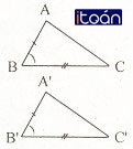 Phần lý thuyết bài Trường hợp bằng nhau thứ hai của tam giác cạnh góc cạnh